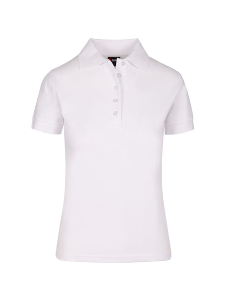 Ladies 100% Cotton Pique Knit Polo