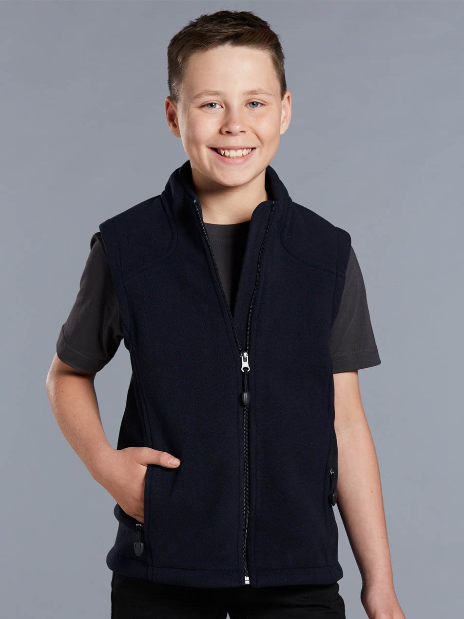 Kids Bonded Polar Fleece Vest