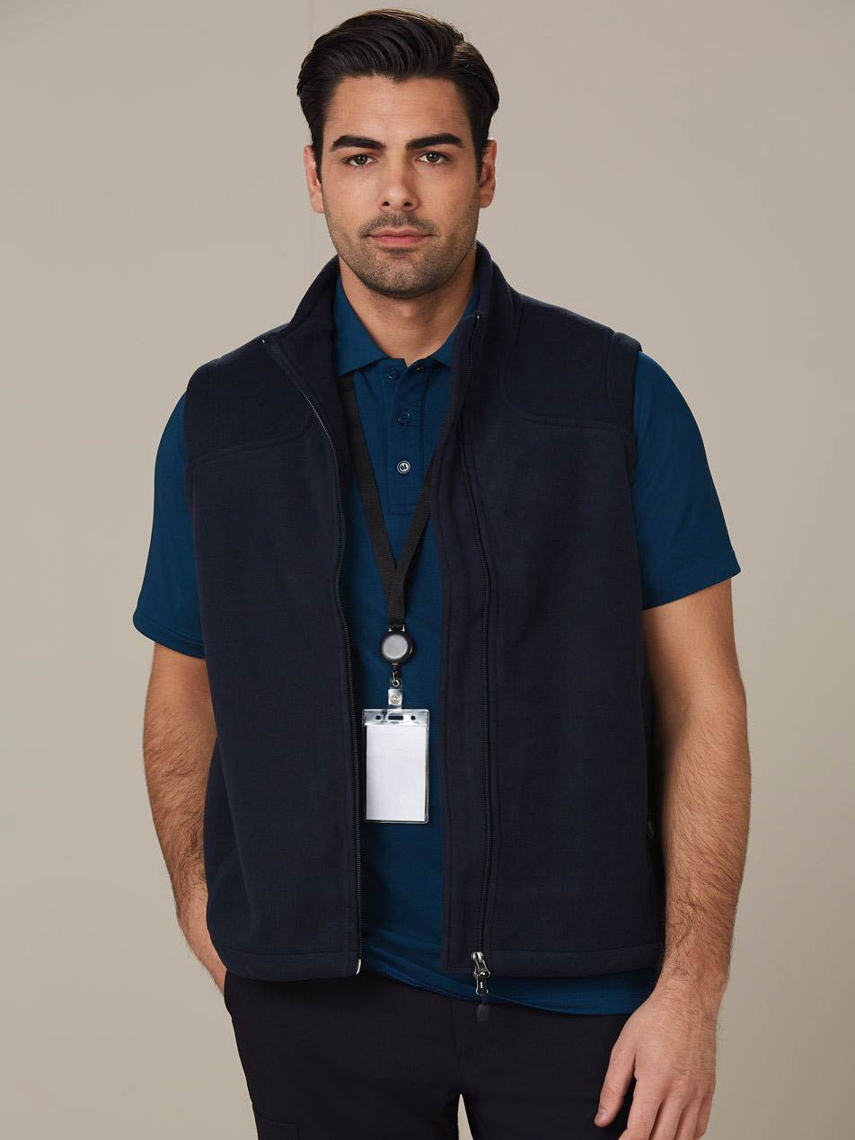 Mens Bonded Polar Fleece Vest