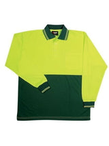 Safety Hi Vis Long Sleeve Polo