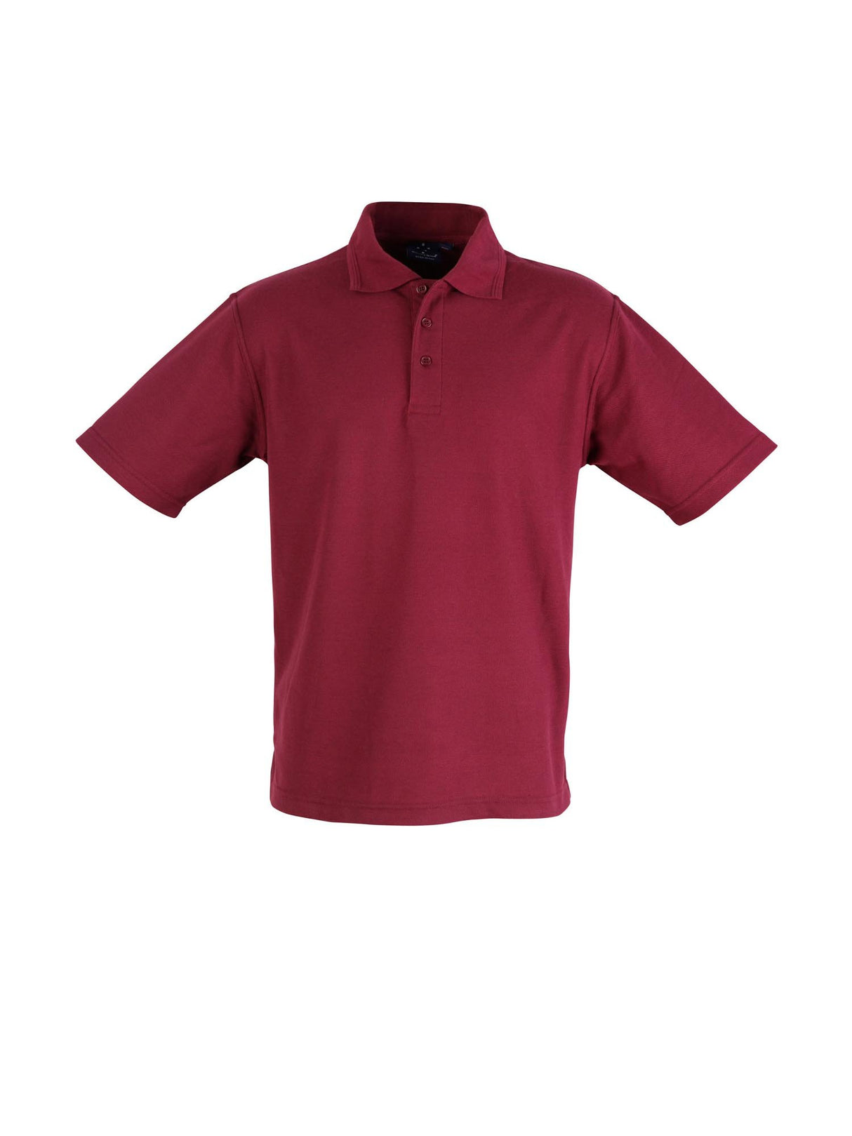 Kids Traditional Poly / Cotton Pique Knit Short Sleeve Polo