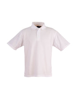 Kids Traditional Poly / Cotton Pique Knit Short Sleeve Polo