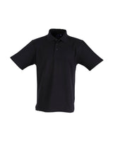 Unisex Traditional Poly / Cotton Pique Knit Short Sleeve Polo