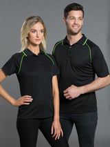 Ladies Champion CoolDry Contrast Short Sleeve Polo