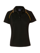 Ladies Champion CoolDry Contrast Short Sleeve Polo