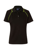 Ladies Champion CoolDry Contrast Short Sleeve Polo