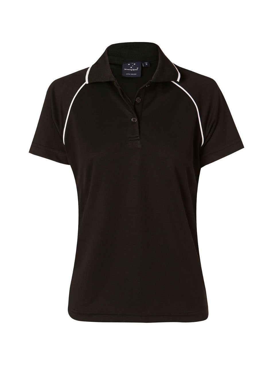 Ladies Champion CoolDry Contrast Short Sleeve Polo