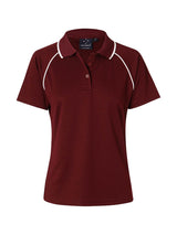 Ladies Champion CoolDry Contrast Short Sleeve Polo