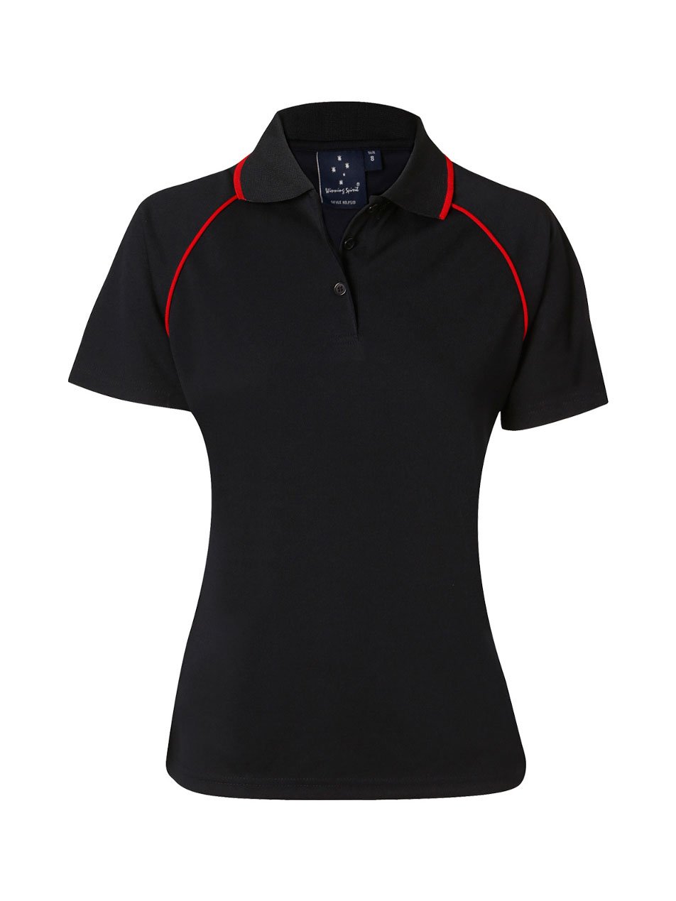 Ladies Champion CoolDry Contrast Short Sleeve Polo