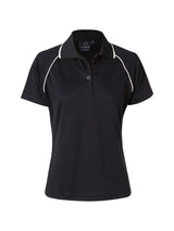 Ladies Champion CoolDry Contrast Short Sleeve Polo