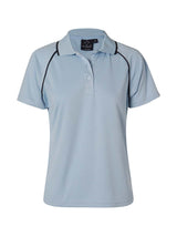 Ladies Champion CoolDry Contrast Short Sleeve Polo