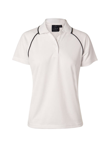 Ladies Champion CoolDry Contrast Short Sleeve Polo