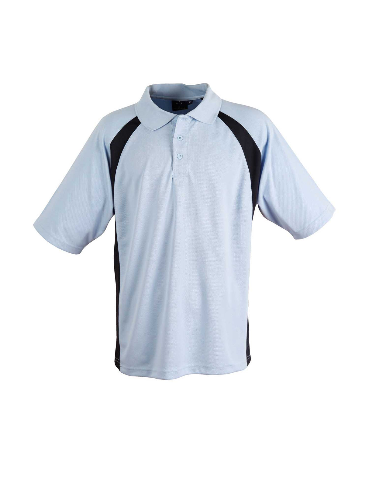 Mens Athens Sport CoolDry Micro-Mesh Contrast Short Sleeve Polo