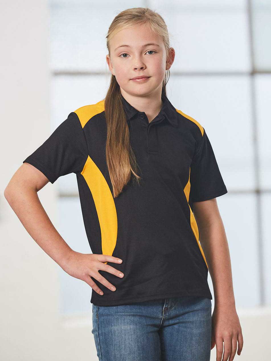 Kids Winner TrueDry Contrast Short Sleeve Polo