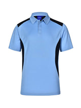 Mens Winner TrueDry Contrast Short Sleeve Polo