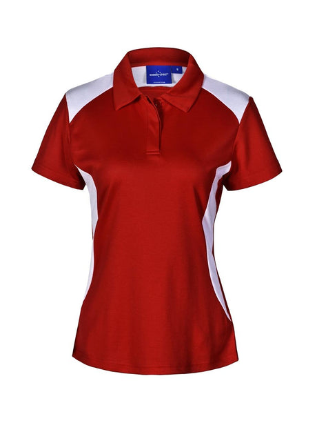 Ladies Winner TrueDry Contrast Short Sleeve Polo