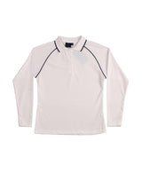 Ladies Champion Plus CoolDry Contrast Long Sleeve Polo