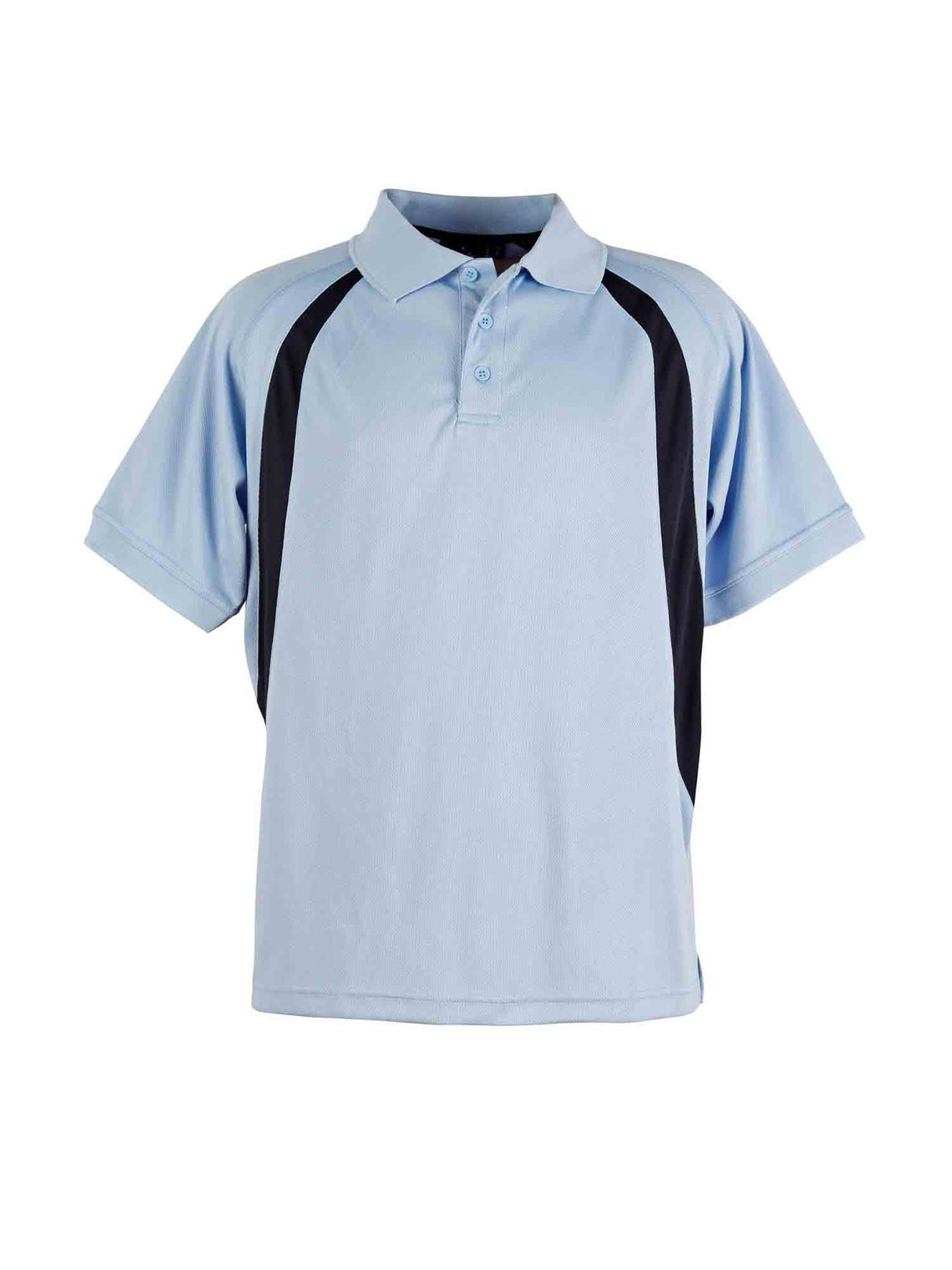 Mens Olympic CoolDry Mesh Contrast Short Sleeve Polo