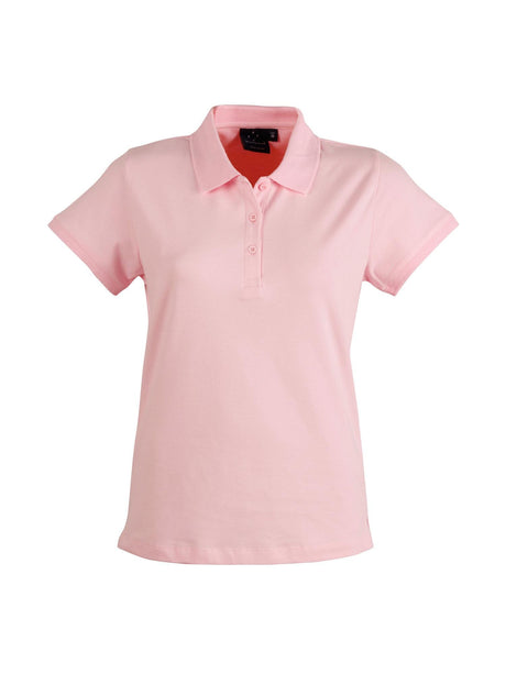 Ladies Darling Harbour Cotton Stretch Pique Short Sleeve Polo
