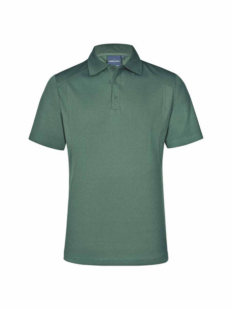 Mens Bamboo Charcoal Eco Fabric Short Sleeve Polo