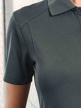 Ladies Bamboo Charcoal Eco Fabric Short Sleeve Polo