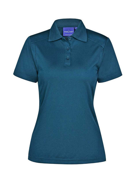 Ladies Bamboo Charcoal Eco Fabric Short Sleeve Polo