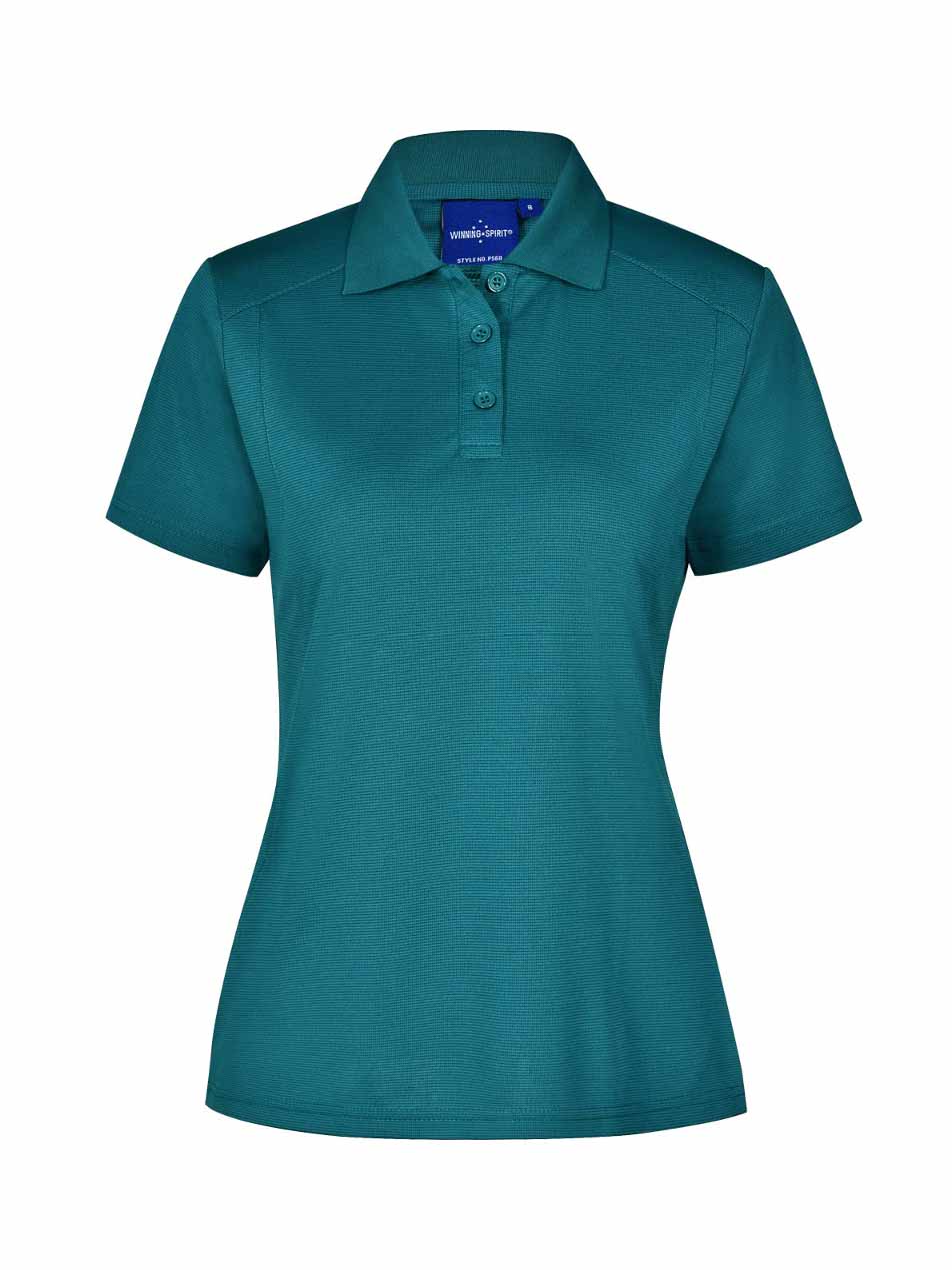 Ladies Bamboo Charcoal Eco Fabric Short Sleeve Polo