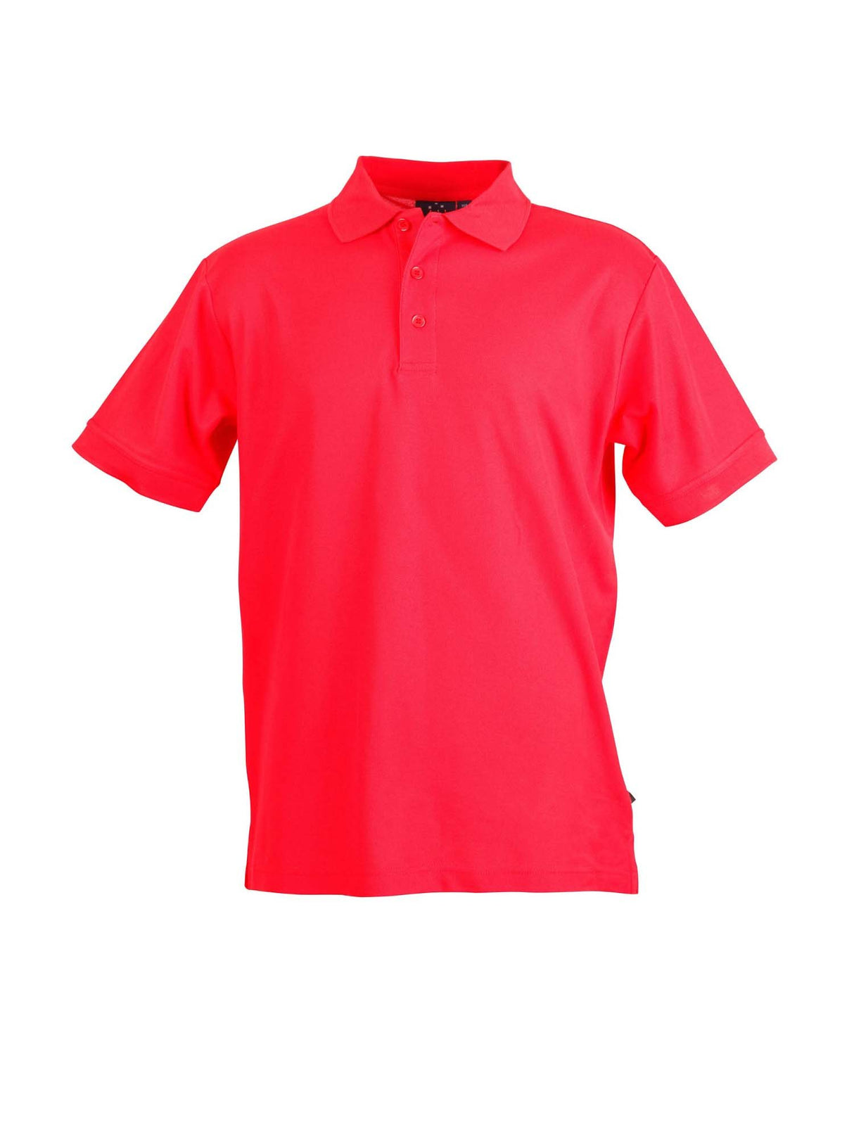 Mens Connection TrueDry Pique Solid Colour Short Sleeve Polo