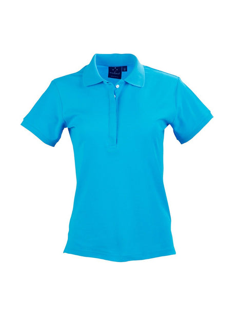 Ladies Connection TrueDry Pique Solid Colour Short Sleeve Polo