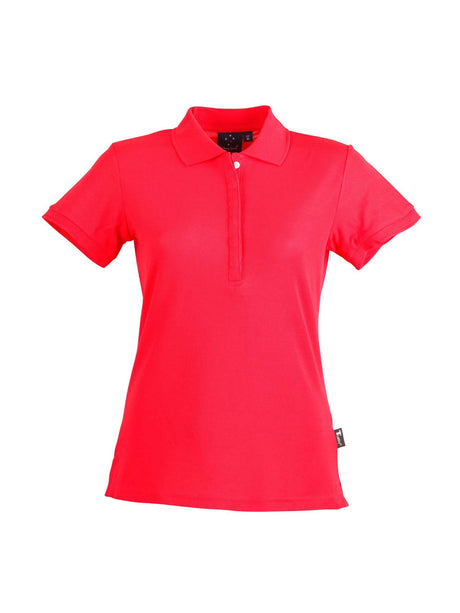 Ladies Connection TrueDry Pique Solid Colour Short Sleeve Polo