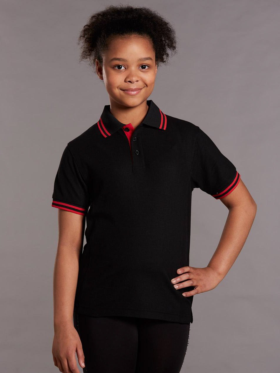 Kids Grace TrueDry Pique Short Sleeve Polo