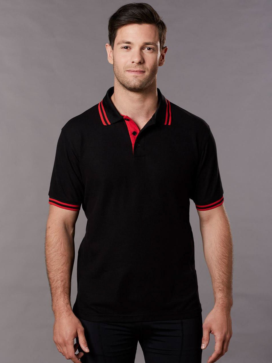 Mens Grace TrueDry Pique Short Sleeve Polo