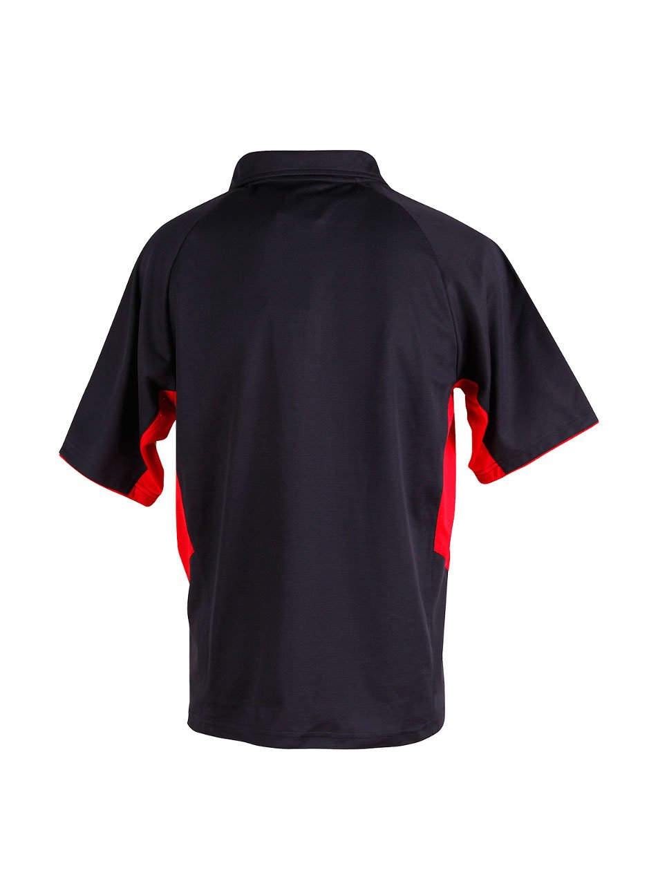 Mens Statesman TrueDry Tri-Colour Contrast Short Sleeve Polo