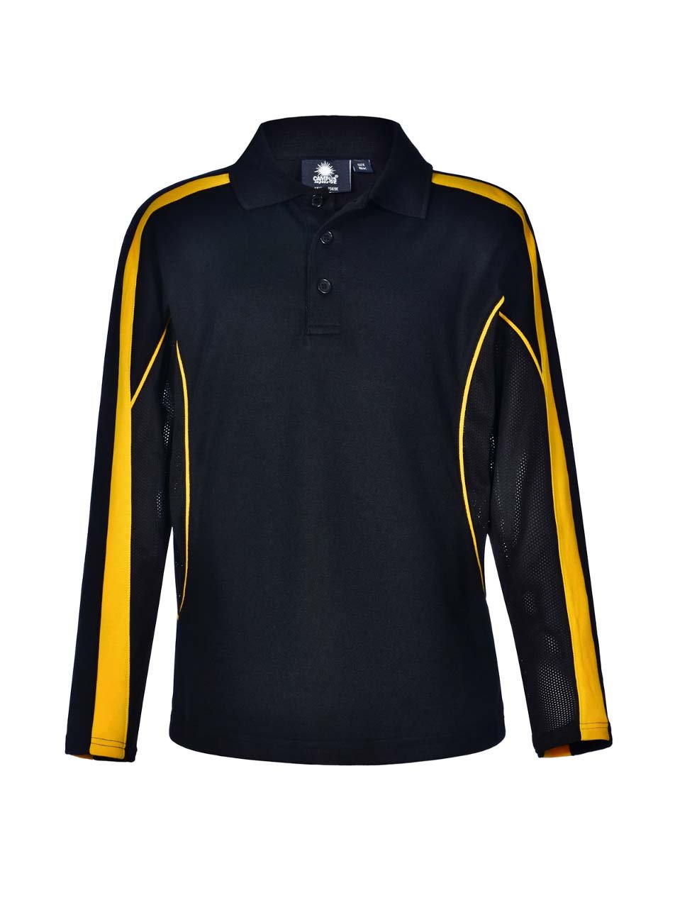 Kids Legend Plus TrueDry Fashion Long Sleeve Polo