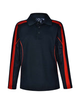 Kids Legend Plus TrueDry Fashion Long Sleeve Polo