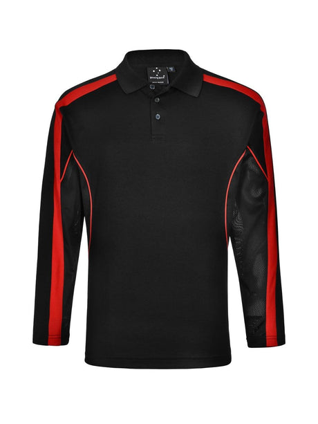 Mens Legend Plus TrueDry Fashion Long Sleeve Polo