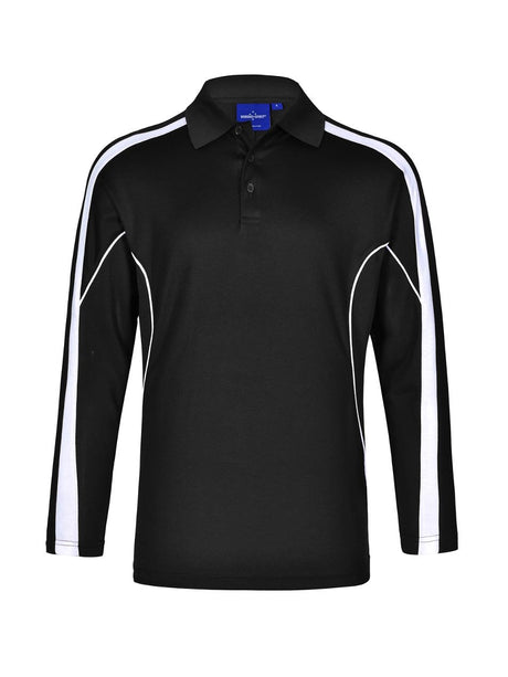 Mens Legend Plus TrueDry Fashion Long Sleeve Polo