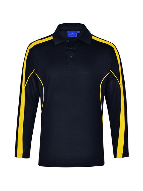 Mens Legend Plus TrueDry Fashion Long Sleeve Polo