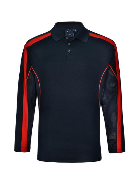 Mens Legend Plus TrueDry Fashion Long Sleeve Polo