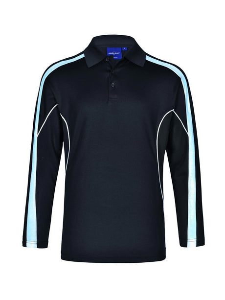 Mens Legend Plus TrueDry Fashion Long Sleeve Polo