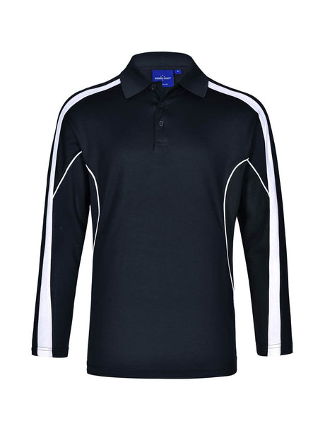 Mens Legend Plus TrueDry Fashion Long Sleeve Polo