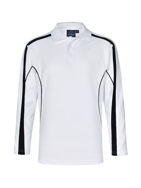 Mens Legend Plus TrueDry Fashion Long Sleeve Polo