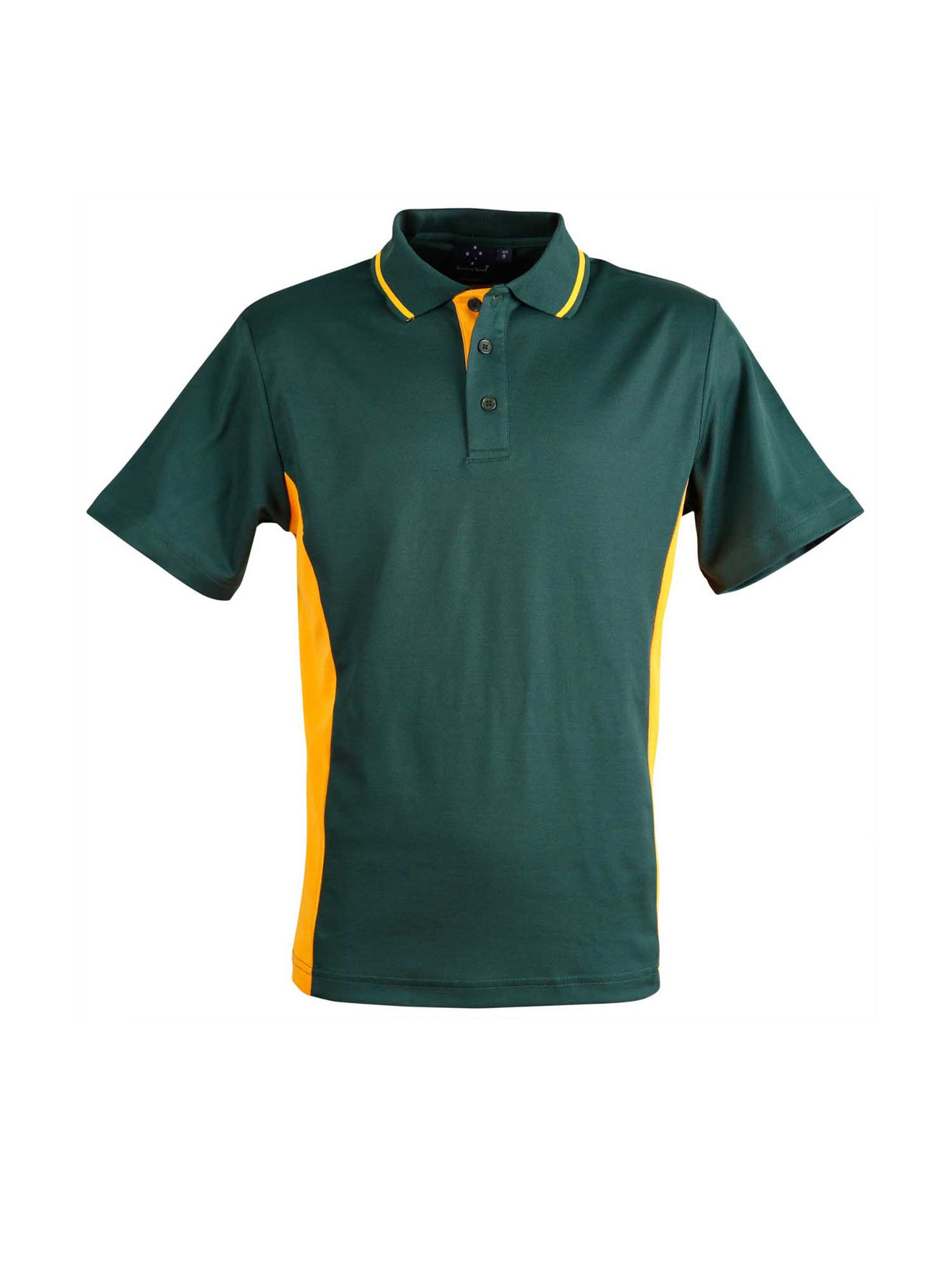 Kids Teammate TrueDry Contrast Short Sleeve Polo