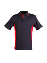 Kids Teammate TrueDry Contrast Short Sleeve Polo