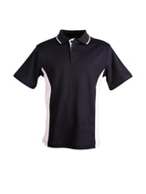 Kids Teammate TrueDry Contrast Short Sleeve Polo