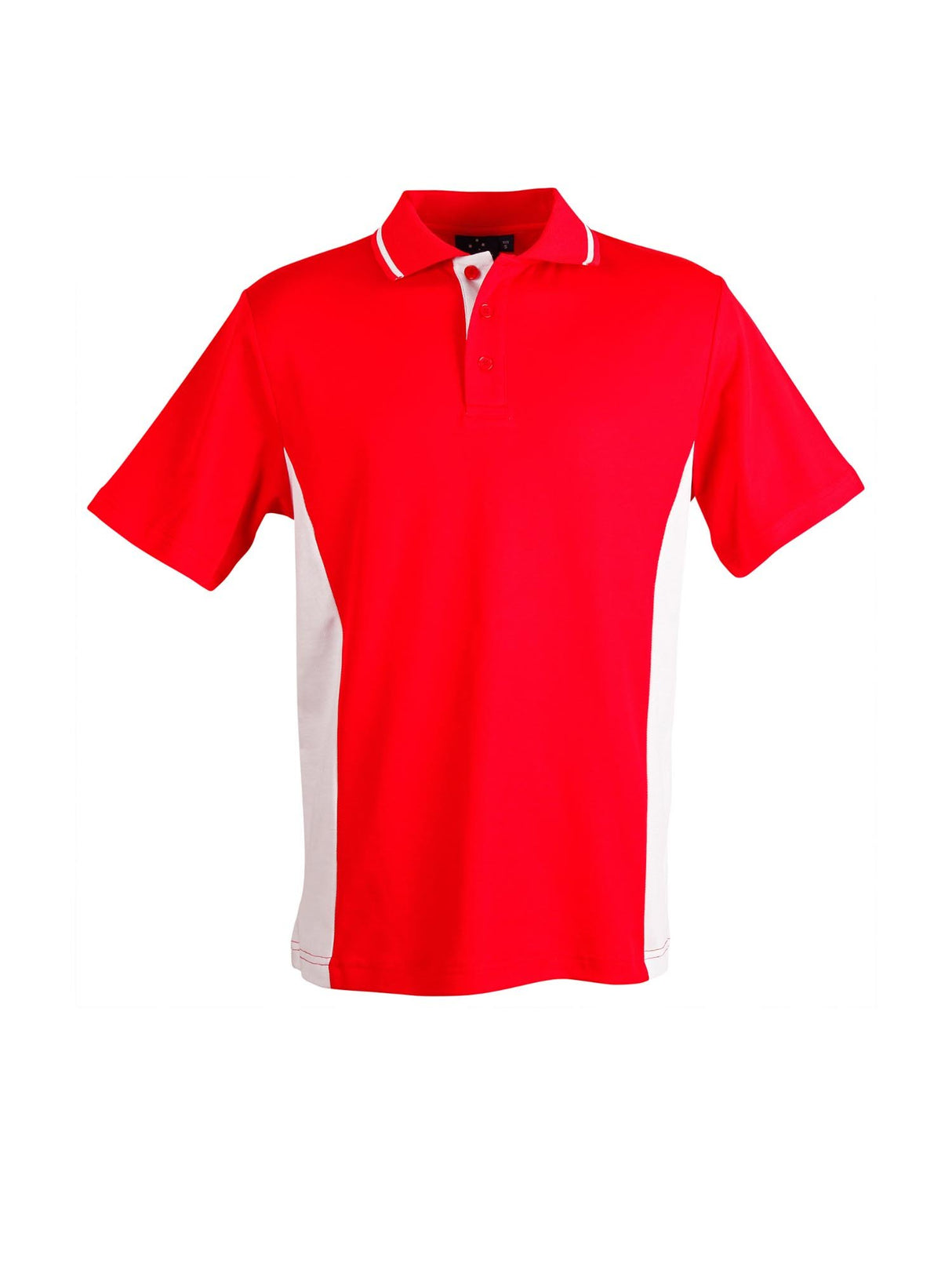 Kids Teammate TrueDry Contrast Short Sleeve Polo