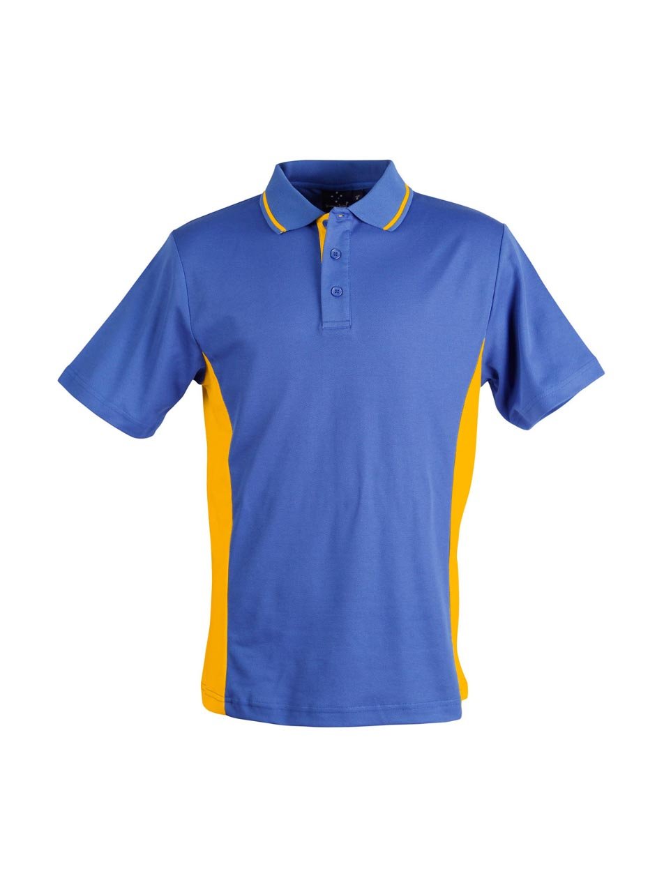 Kids Teammate TrueDry Contrast Short Sleeve Polo