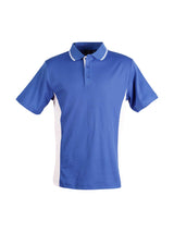 Kids Teammate TrueDry Contrast Short Sleeve Polo