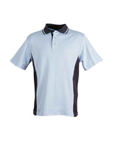 Kids Teammate TrueDry Contrast Short Sleeve Polo