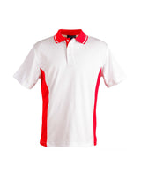 Kids Teammate TrueDry Contrast Short Sleeve Polo